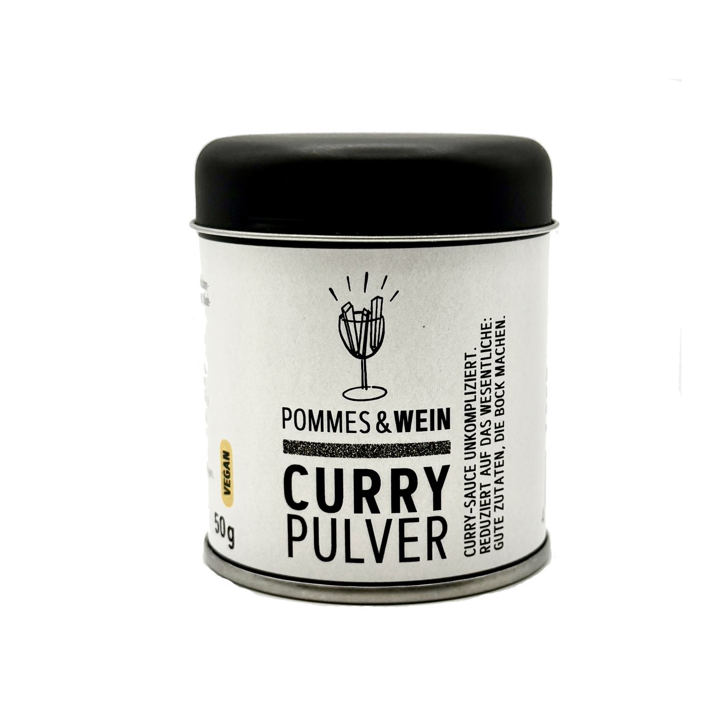 Pommes & Wein - Curry Pulver (vegan)